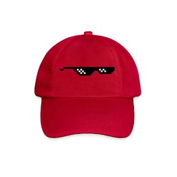 Pixelbrille Sunglasses Pixel - Baseballkappe - klassisch Rot - Vorne