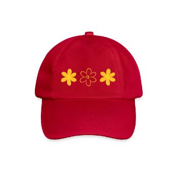 flower - Baseball Cap - classic red - Front