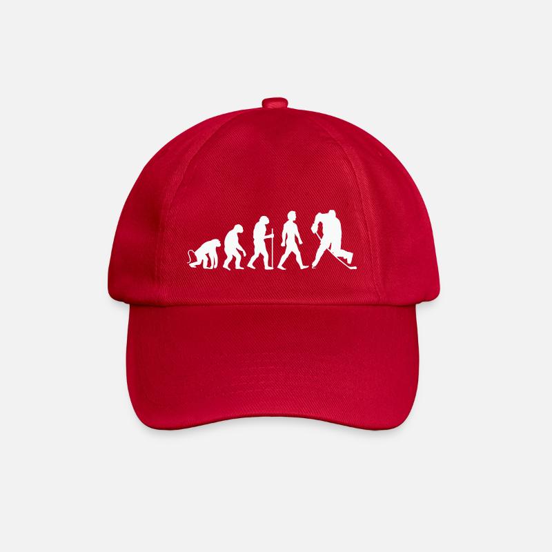 hockey evolution - Baseballkappe - klassisch Rot