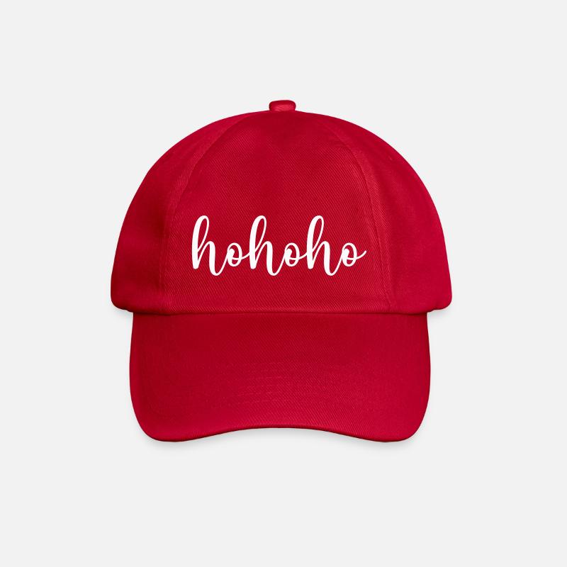 hohoho - Baseballkappe - klassisch Rot