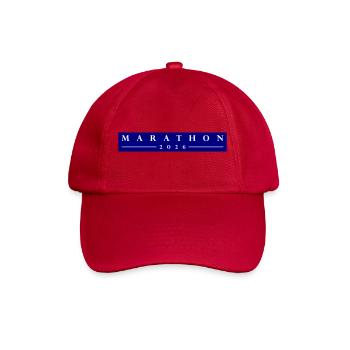 Marathon 2026 - Baseballkappe - klassisch Rot - Vorne