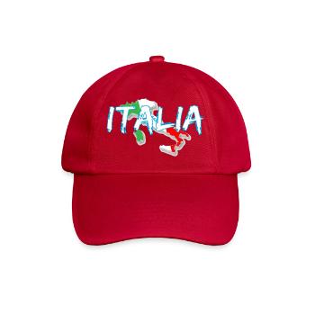 Italy Edo white boot - Baseball Cap - classic red - Front