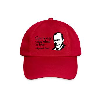 Sigmund Freud Sprüch Un enterrement de vie de garçon JGA - Casquette classique - rouge classique - Devant