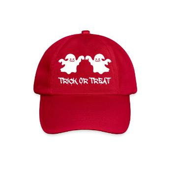 ghosts trick or treat - Baseballkappe - klassisch Rot - Vorne
