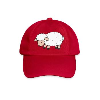 Schaf - Baseballkappe - klassisch Rot - Vorne