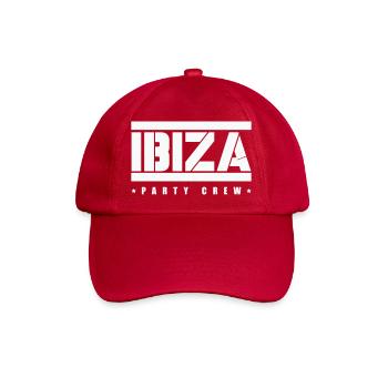 Ibiza Party Crew - Baseball Cap - classic red - Front