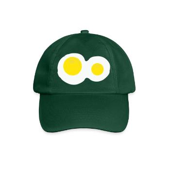 Œufs au plat - Casquette classique - vert bouteille - Devant