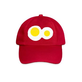 Œufs au plat - Casquette classique - rouge classique - Devant