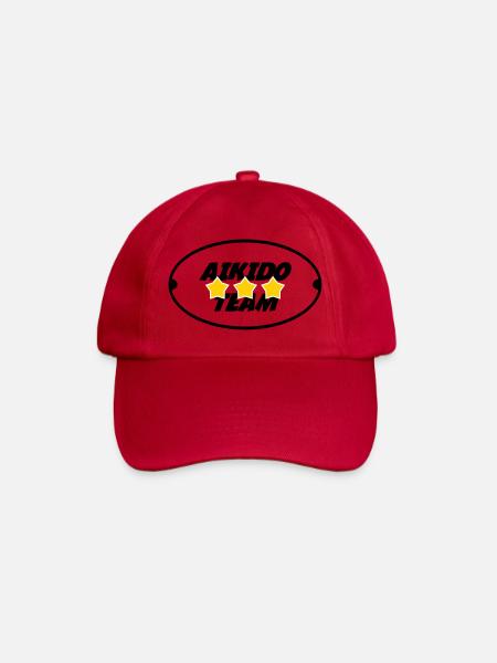 Aikido Team - Baseball Cap - classic red