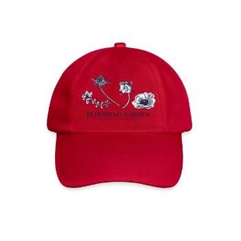 Blooming garden - Baseball Cap - classic red - Front