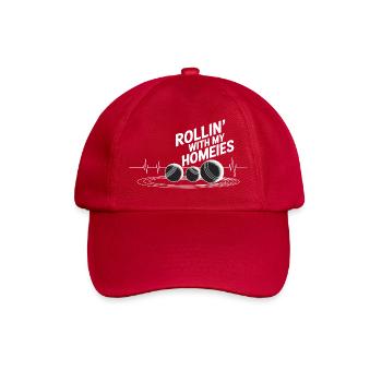 Boccia King Precision Passion - Baseball Cap - classic red - Front