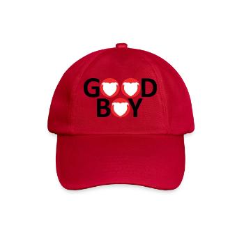 Staffie good boy - 046 - Baseball Cap - classic red - Front