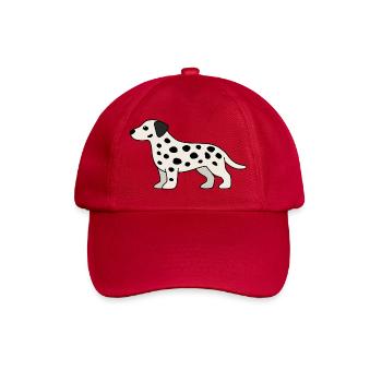 Conception des taches dalmates - Casquette classique - rouge classique - Devant