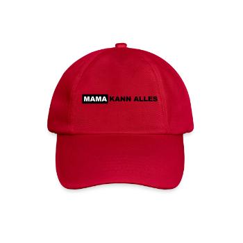 Mom can do everything Lettering - Baseball Cap - classic red - Front