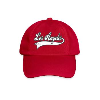 Los angeles california style baseball / collège - Casquette classique - rouge classique - Devant