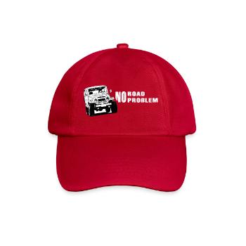 Landcruiser BJ40 No Road No Problem - Casquette classique - rouge classique - Devant