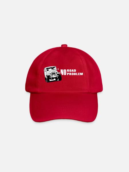 Landcruiser BJ40 No Road No Problem - Casquette classique - rouge classique