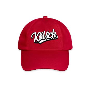 Kölsch - Köln - Baseballkappe - klassisch Rot - Vorne