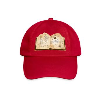 antikes magisches Buch mit uralten Zaubersprüchen - Baseballkappe - klassisch Rot - Vorne