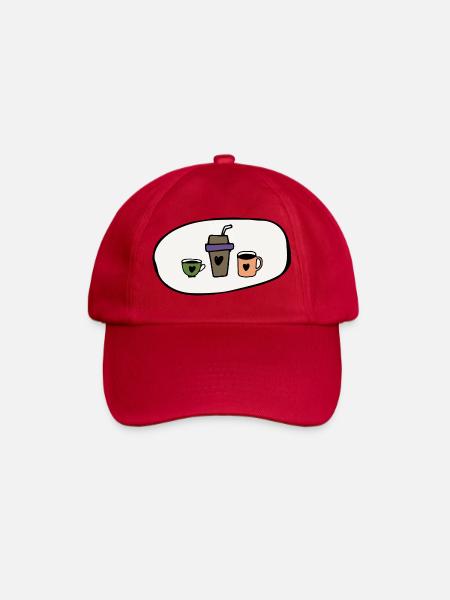 Enjoy coffee - Baseball Cap - classic red