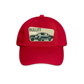 Classic car 1968 Car Retro - Baseball Cap - classic red - Front