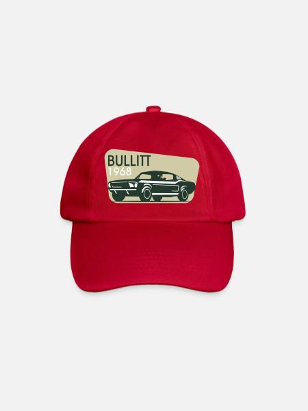 Oldtimer 1968 Auto Retro - Baseballkappe - klassisch Rot