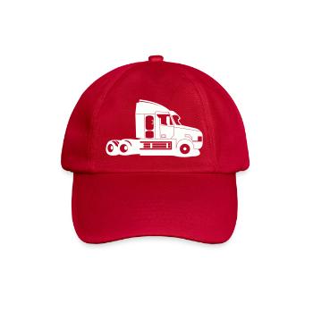 truck - Baseballkappe - klassisch Rot - Vorne