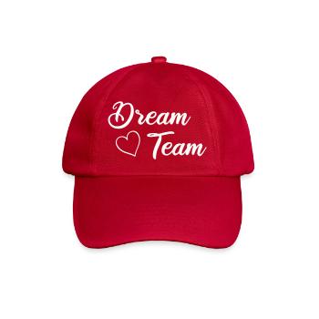 dream team - Baseballkappe - klassisch Rot - Vorne