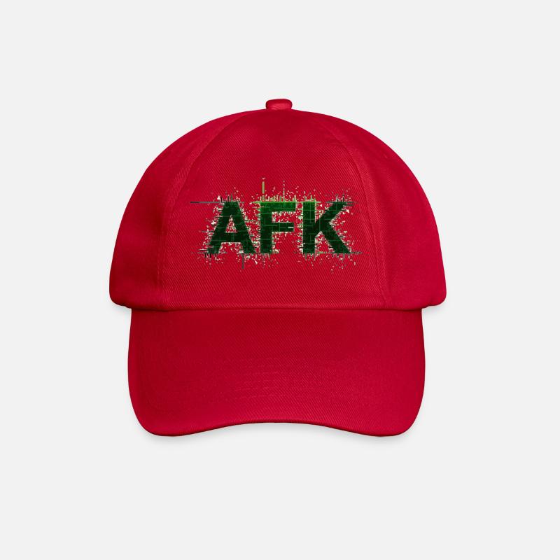 AFK Retro Gaming - Baseballkappe - klassisch Rot