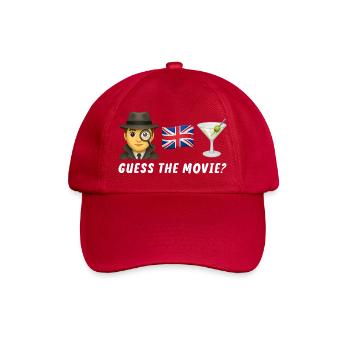 Thème policier avec symbole britannique - Casquette classique - rouge classique - Devant