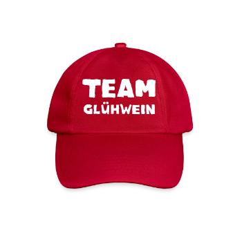 Team Mulled Wine – Christmas Market Punch Advent - Baseball Cap - classic red - Front