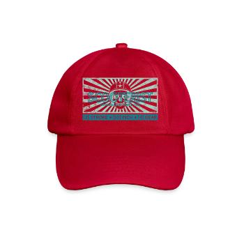 Scooterist Enthusiast Vintage Rays - Baseballkappe - klassisch Rot - Vorne