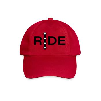 Chain Lines Minimal Design - Baseball Cap - classic red - Front