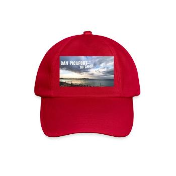 Beach Sunset Love Mallorca Can Picafort - Baseball Cap - classic red - Front
