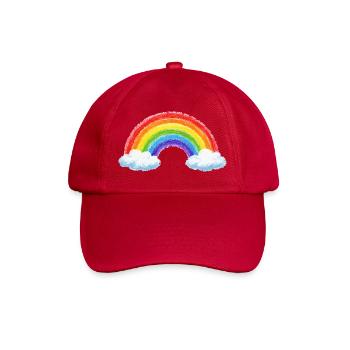 Arc-en-ciel sur les nuages - Casquette classique - rouge classique - Devant