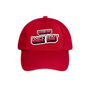 Walking Rage Bait - Baseball Cap - classic red - Front