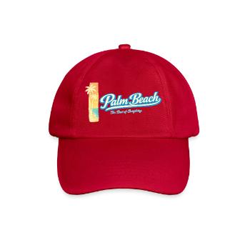 Palm Beach The Best of Everything - Baseballkappe - klassisch Rot - Vorne