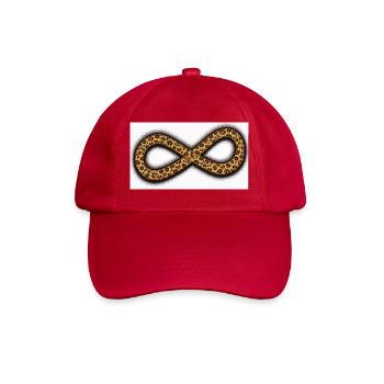 Symbole de l’infini du léopard - Casquette classique - rouge classique - Devant
