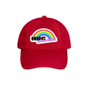 Hug Dealer Stickers: Colorful Rainbow Design - Baseball Cap - classic red - Front