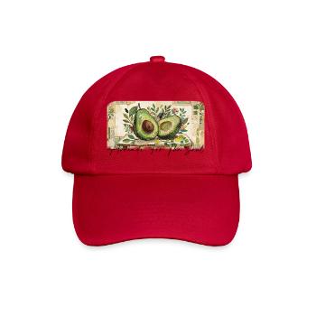 Avocado - Baseball Cap - classic red - Front