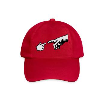 Hand of god Michelangelo - Baseball Cap - classic red - Front