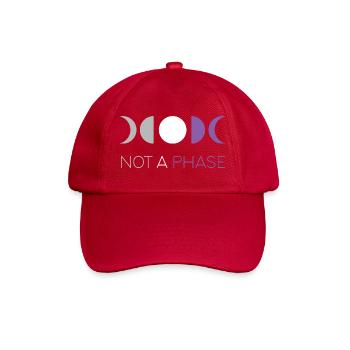 LGBTQ Pride Month - Not a Phase - Asexual - Baseball Cap - classic red - Front