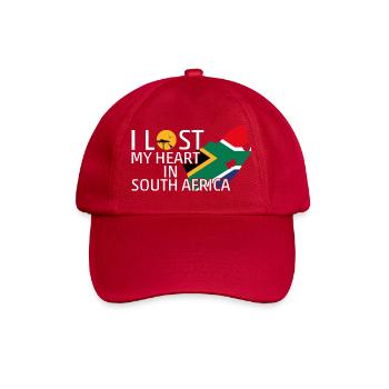 South Africa - Baseballkappe - klassisch Rot - Vorne