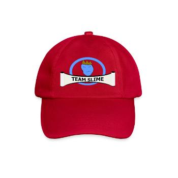 Team Slime Krone Logo - Baseballkappe - klassisch Rot - Vorne