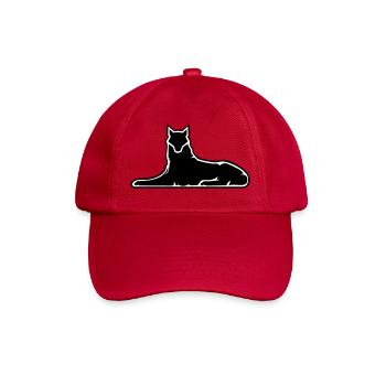 Wolf von Ichkeria 2024 - Baseballkappe - klassisch Rot - Vorne
