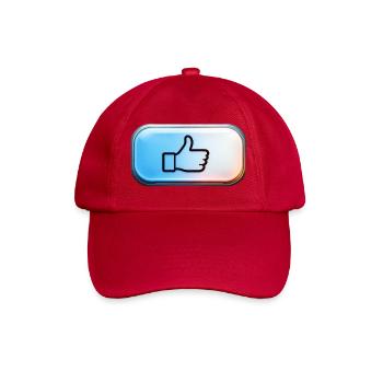 Neon Thumbs Up Gradient - Baseball Cap - classic red - Front