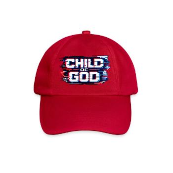 Child of God Glitch Streetwear - Baseball Cap - classic red - Front
