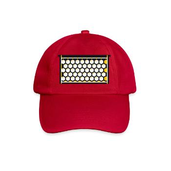 Cadres en nid d’abeilles apicoles Abeilles de la récolte - Casquette classique - rouge classique - Devant