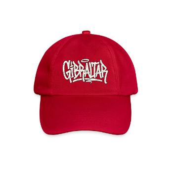 Gibraltar Graffiti Hip Hop - Baseballkappe - klassisch Rot - Vorne