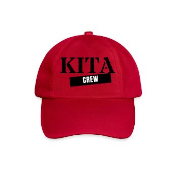 Kita Crew - Erzieherin Kindergarten Team Geschenk - Baseballkappe - klassisch Rot - Vorne
